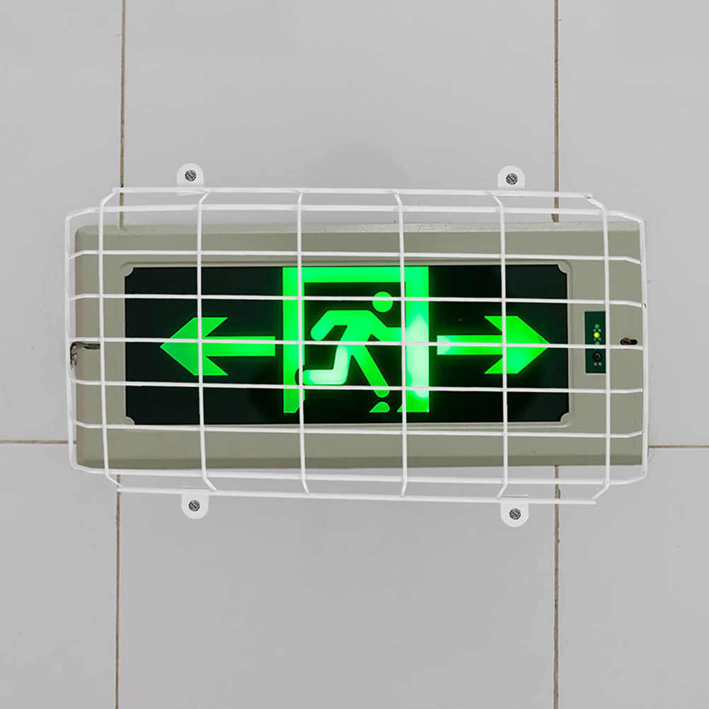 Emergency Exit Sign - 2Pcs Exit Sign Light Protective Guard
