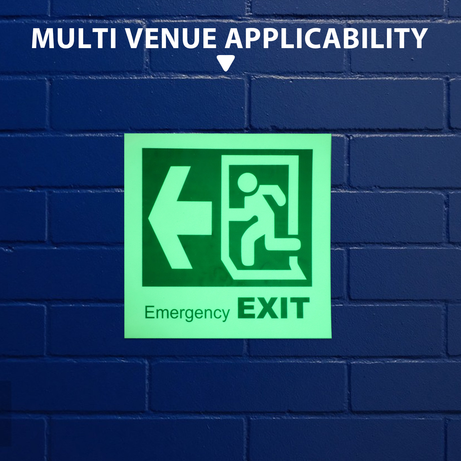 Luminous Self Adhesive Emergen - đánh giá và giá Emergency Exit Sign