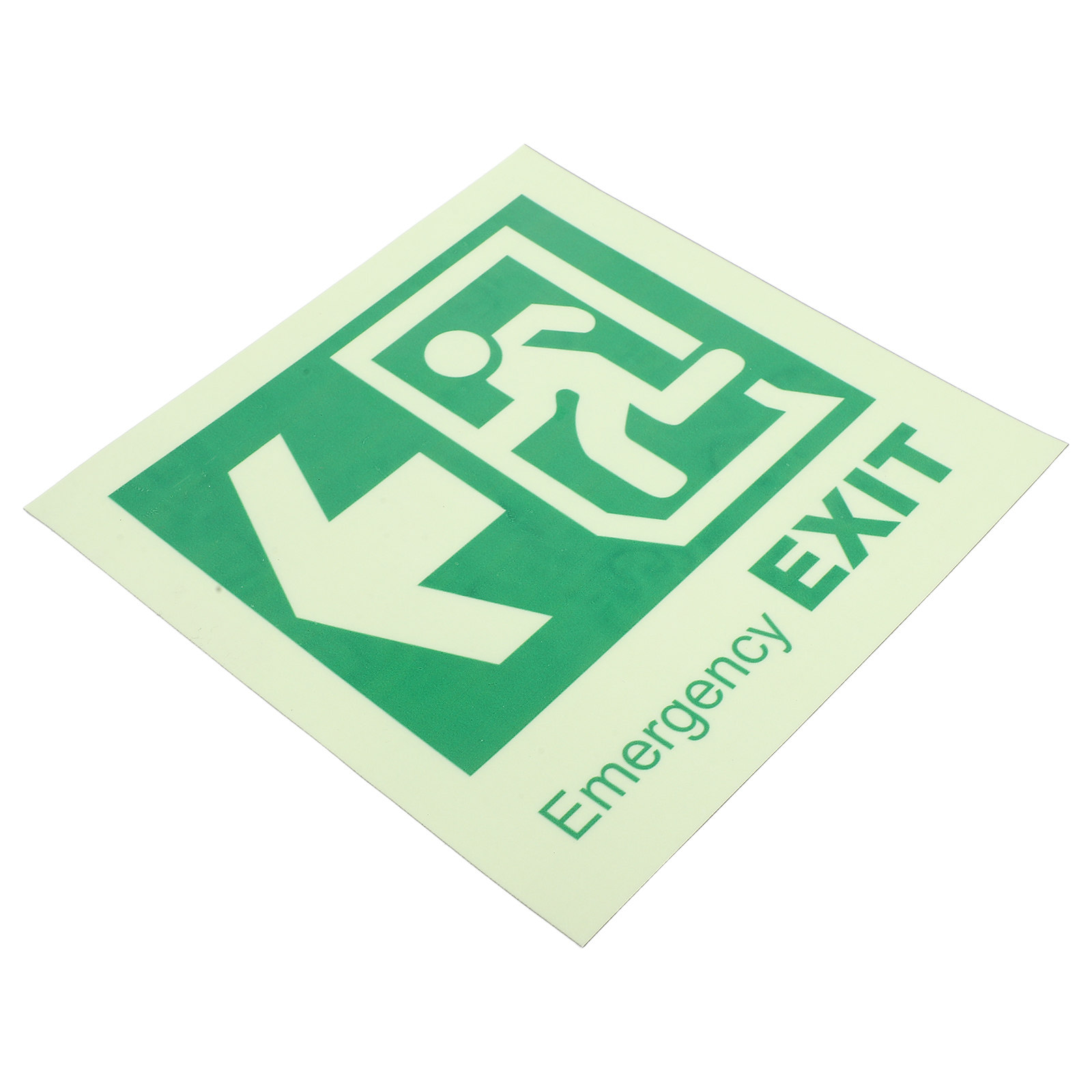 Luminous Self Adhesive Emergen - đánh giá và giá Emergency Exit Sign