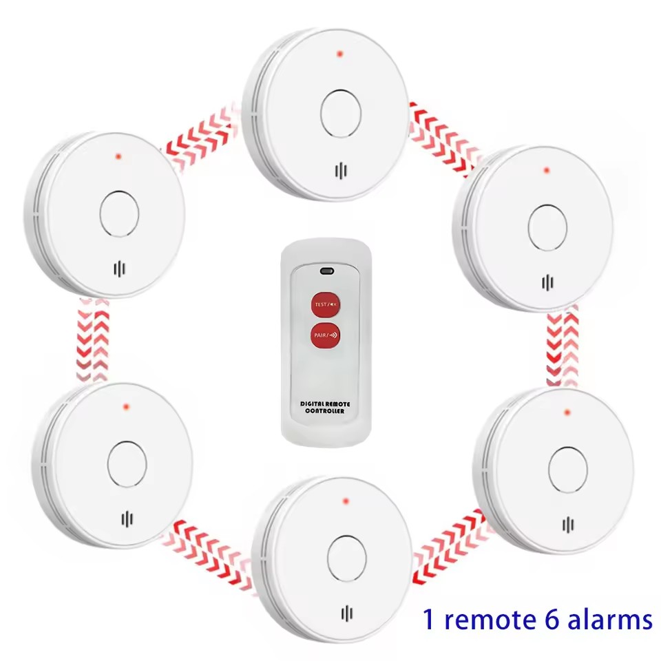10 Year Battery Interconnected - đánh giá và giá Smoke Detector Interconnected