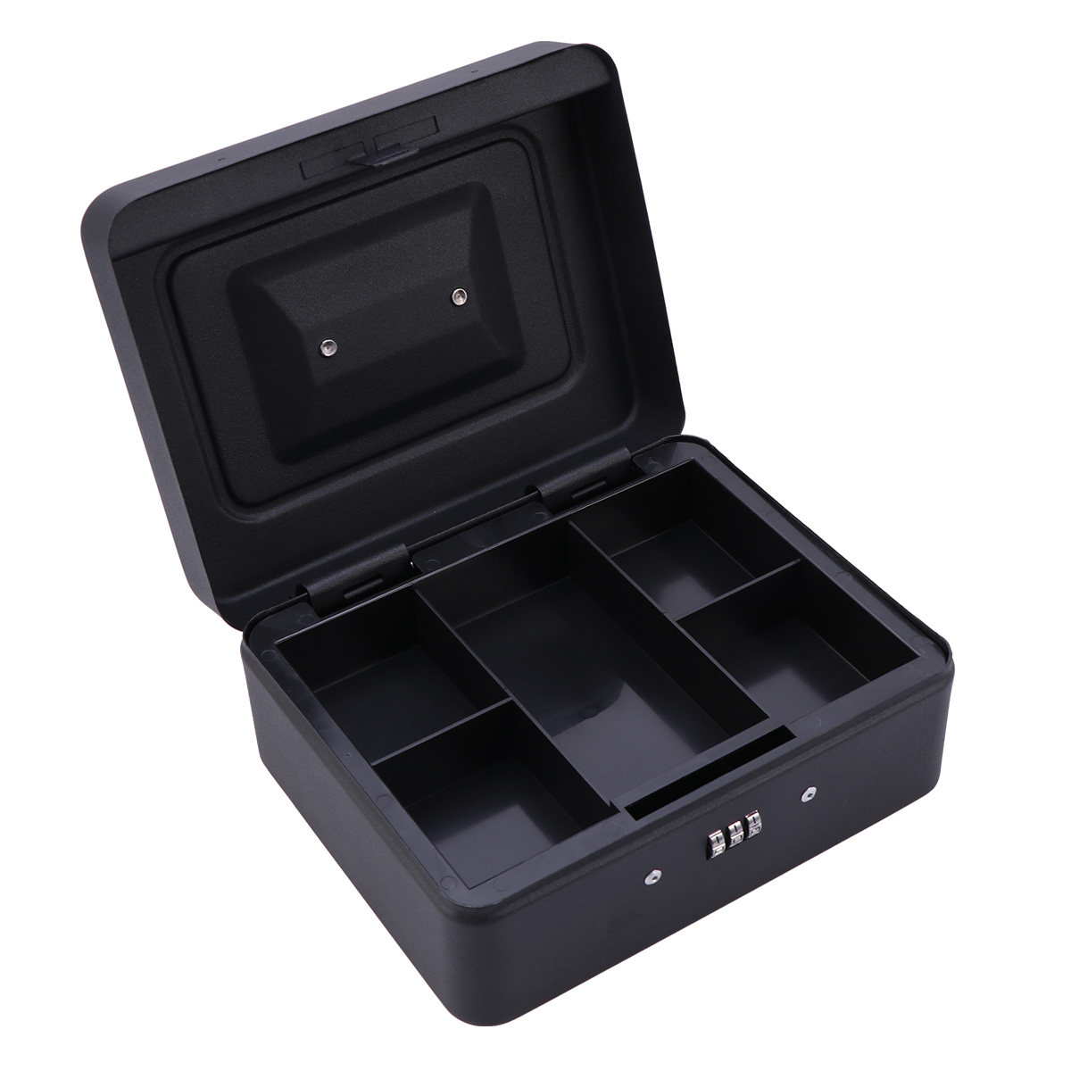 Heavy Duty Thicken Metal Cash  - đánh giá và giá Lockbox Key Secure