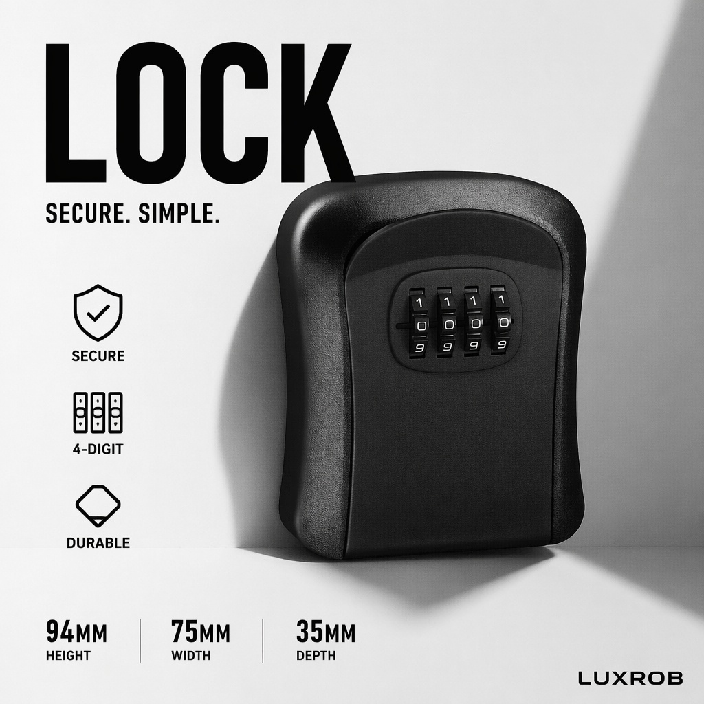 Wall Mount Waterproof Key Stor - đánh giá và giá Lockbox Key Secure