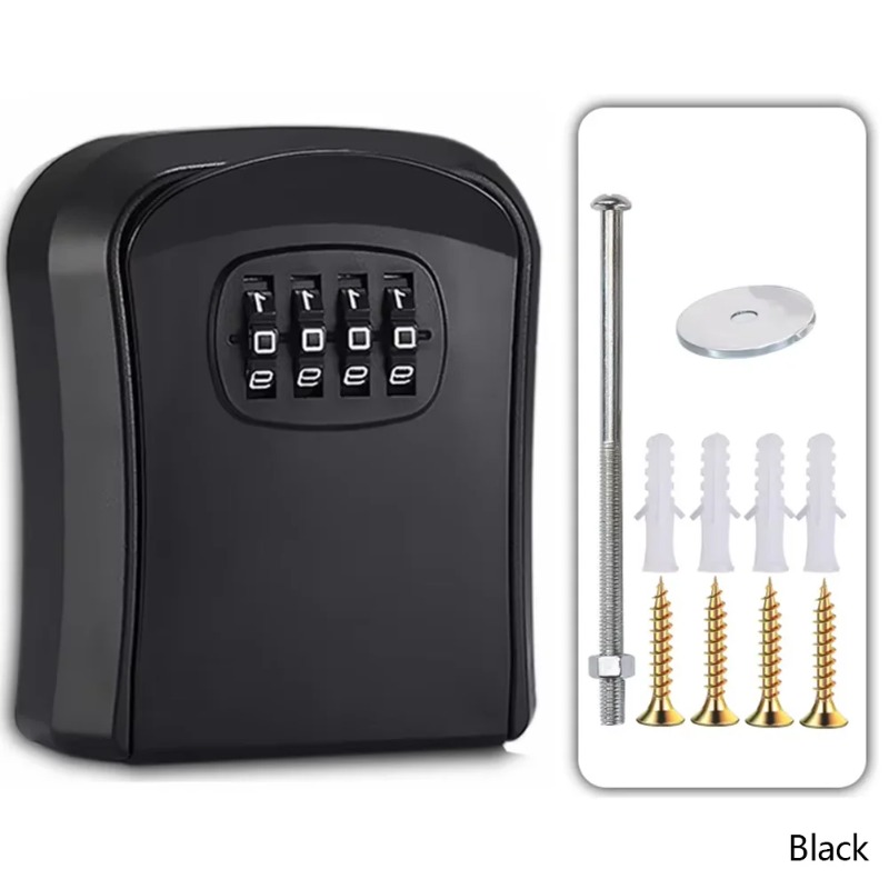 Wall Mount Key Lock Box 4 Digi - đánh giá và giá Lockbox Key Secure