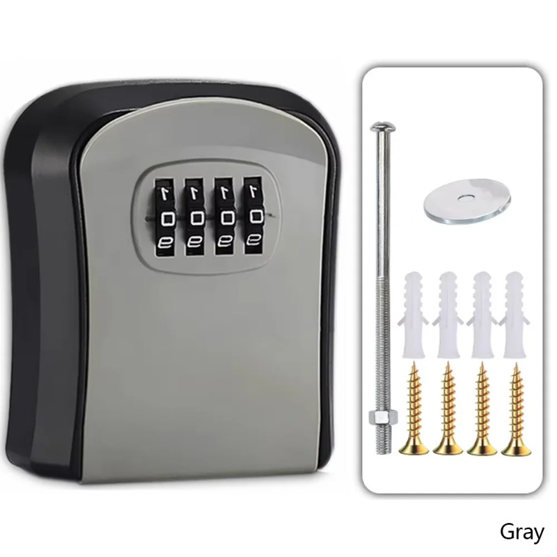 Wall Mount Key Lock Box 4 Digi - đánh giá và giá Lockbox Key Secure